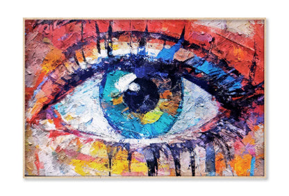 Conceptual Abstract Picture of the Eye Wall Art Limited Edition High Quality Print