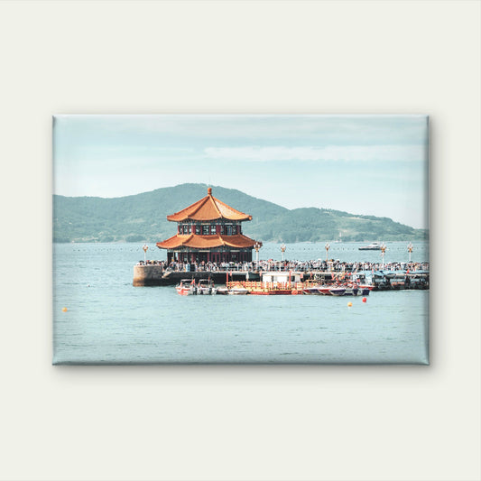 Zhanqiao Pier Qingdao China Wall Art Decor 100% Australian Made