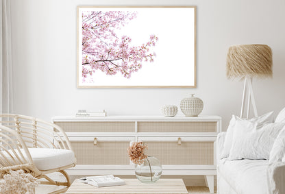 Branch of Pink Cherry Blossom Home Decor Premium Quality Poster Print Choose Your Sizes