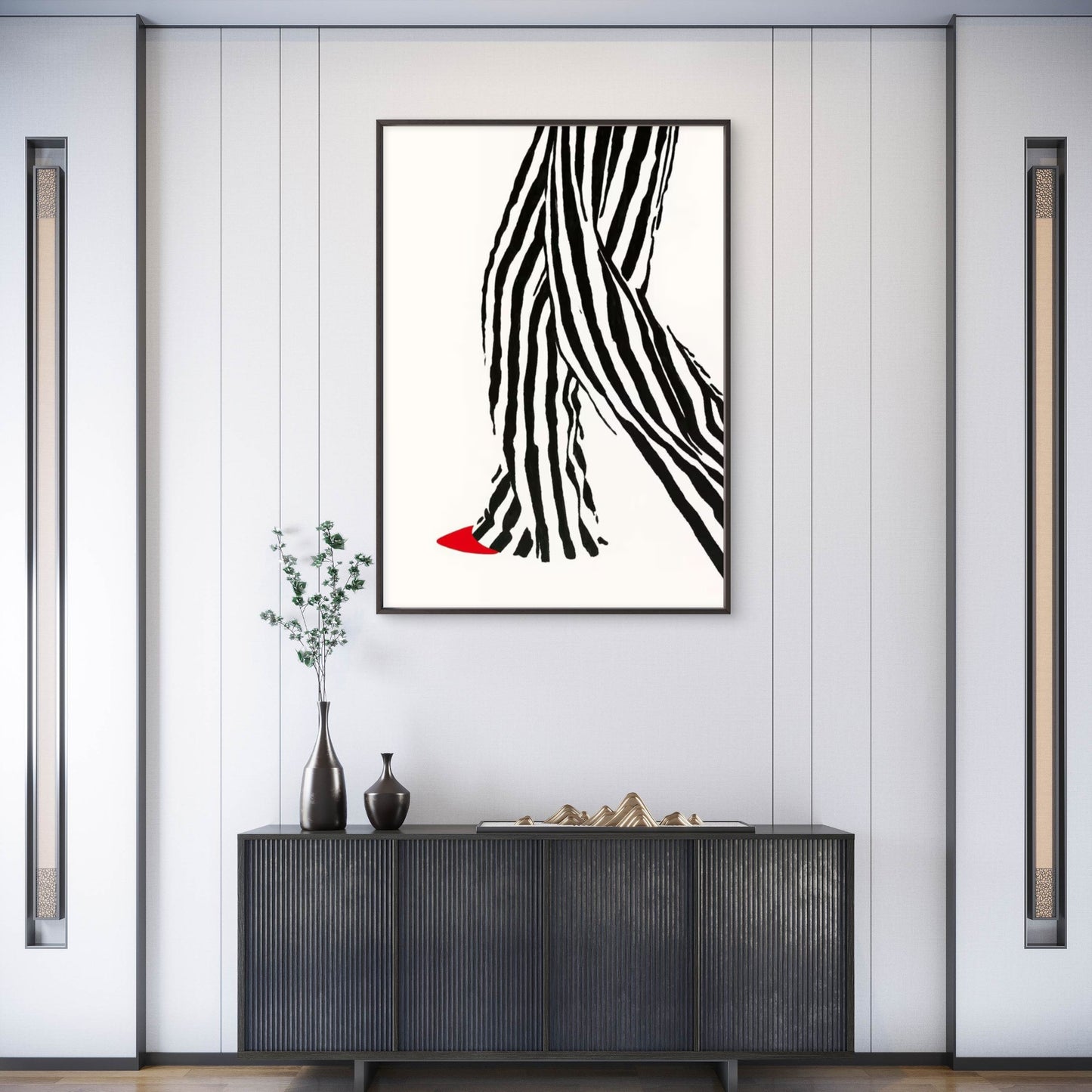 Minimalist Style Fashion Figures Fashion Home Decor Premium Quality Poster Print Choose Your Sizes