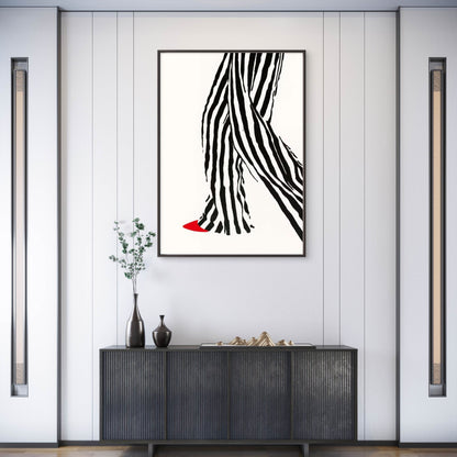 Minimalist Style Fashion Figures Fashion Home Decor Premium Quality Poster Print Choose Your Sizes
