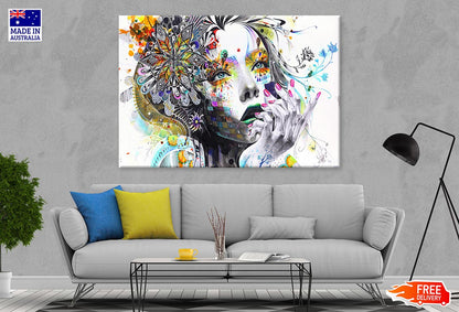 Fashion Girl Digital Art Print 100% Australian Made