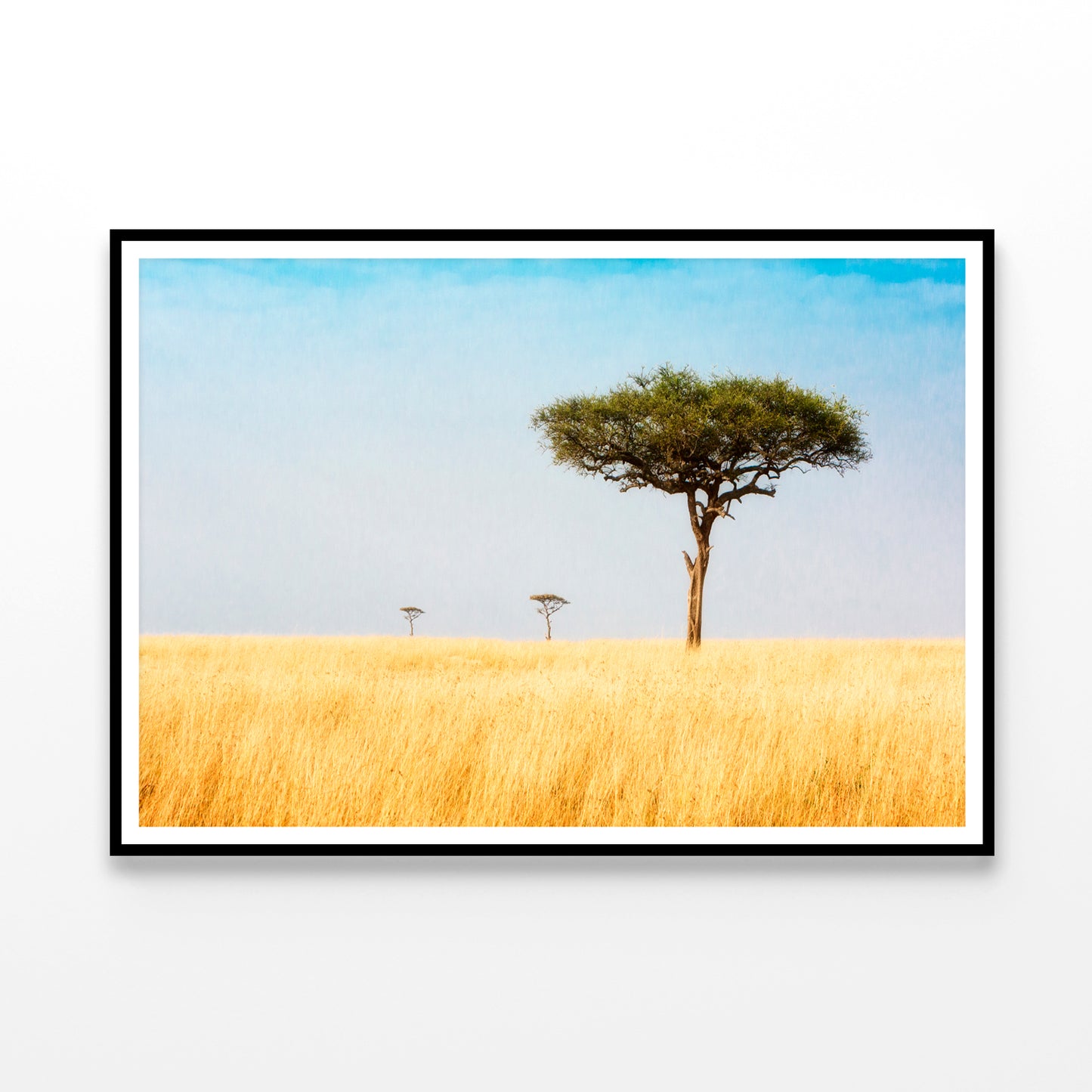 Trees in Grasslands of Kenya Africa Home Decor Premium Quality Poster Print Choose Your Sizes