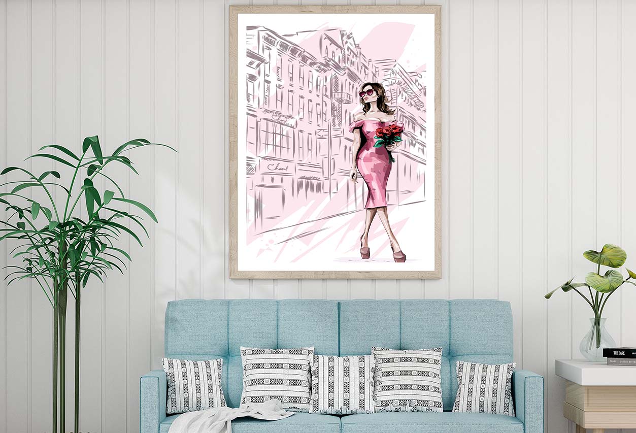 Elegant Fashion Store Art Design Home Decor Premium Quality Poster Print Choose Your Sizes