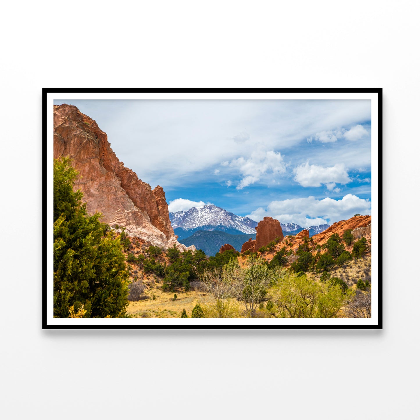 Pikes Peak Garden of The Gods USA Home Decor Premium Quality Poster Print Choose Your Sizes