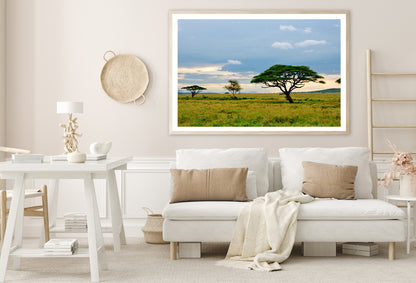 National Park with Mountains Tanzania Africa Home Decor Premium Quality Poster Print Choose Your Sizes