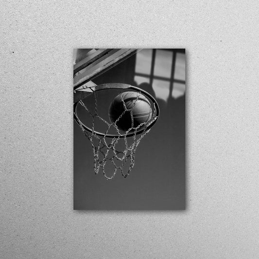 Basketball Hoop Wall Art Acrylic Glass Print Tempered Glass Wall Art 100% Made in Australia Ready to Hang