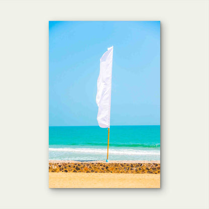 Abstract Pattern Sky Banner Sea 40x60cm Metal Print Ready to Hang