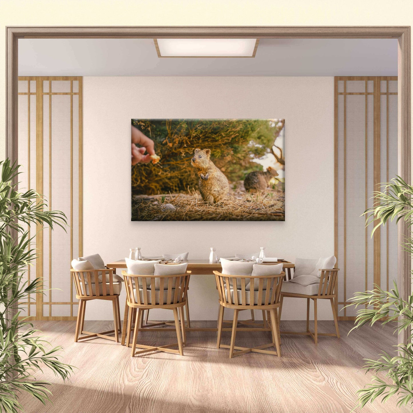 Quokka Western Australia Nature Wall Art Decor 100% Australian Made