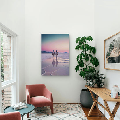Reflections Of The Cosmic Void 60x90cm Metal Print Ready to Hang