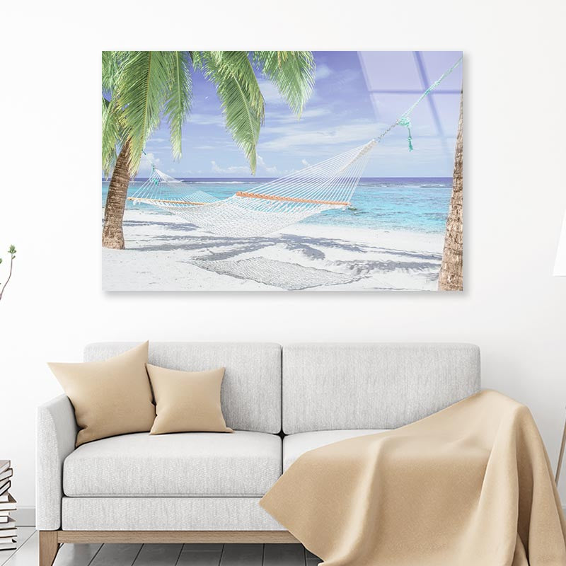 Hamok In Beach Acrylic Glass Print Tempered Glass Wall Art 100% Made in Australia Ready to Hang