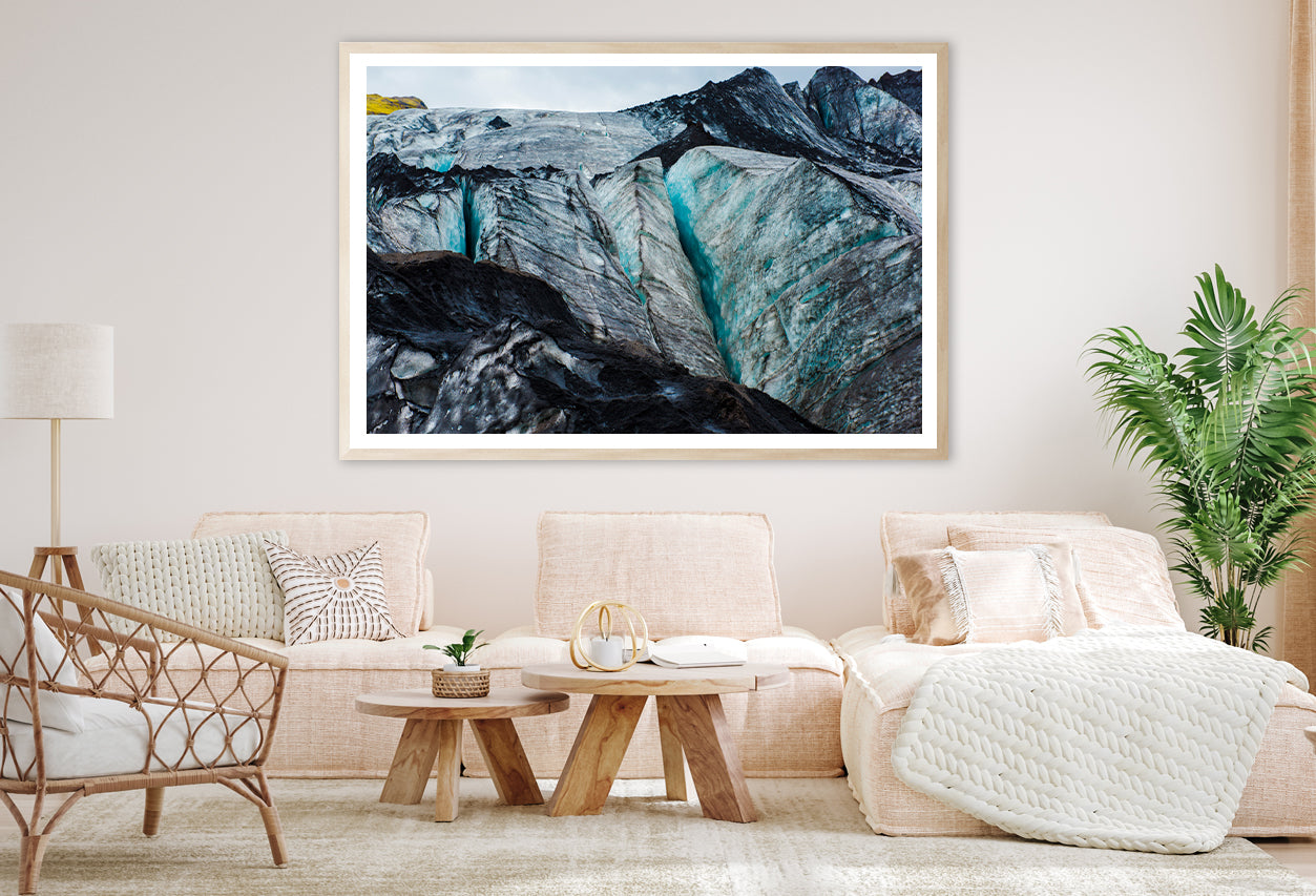 Glacier Ice Cave Home Decor Premium Quality Poster Print Choose Your Sizes