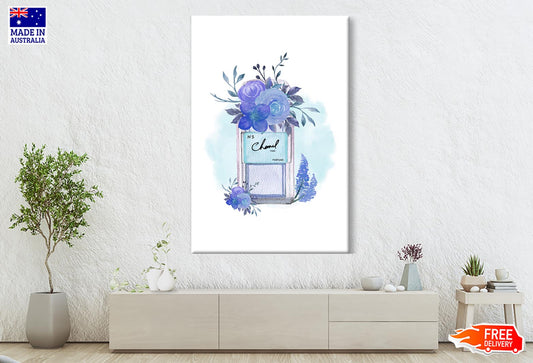 Purple Perfume Wall Art Limited Edition High Quality Print