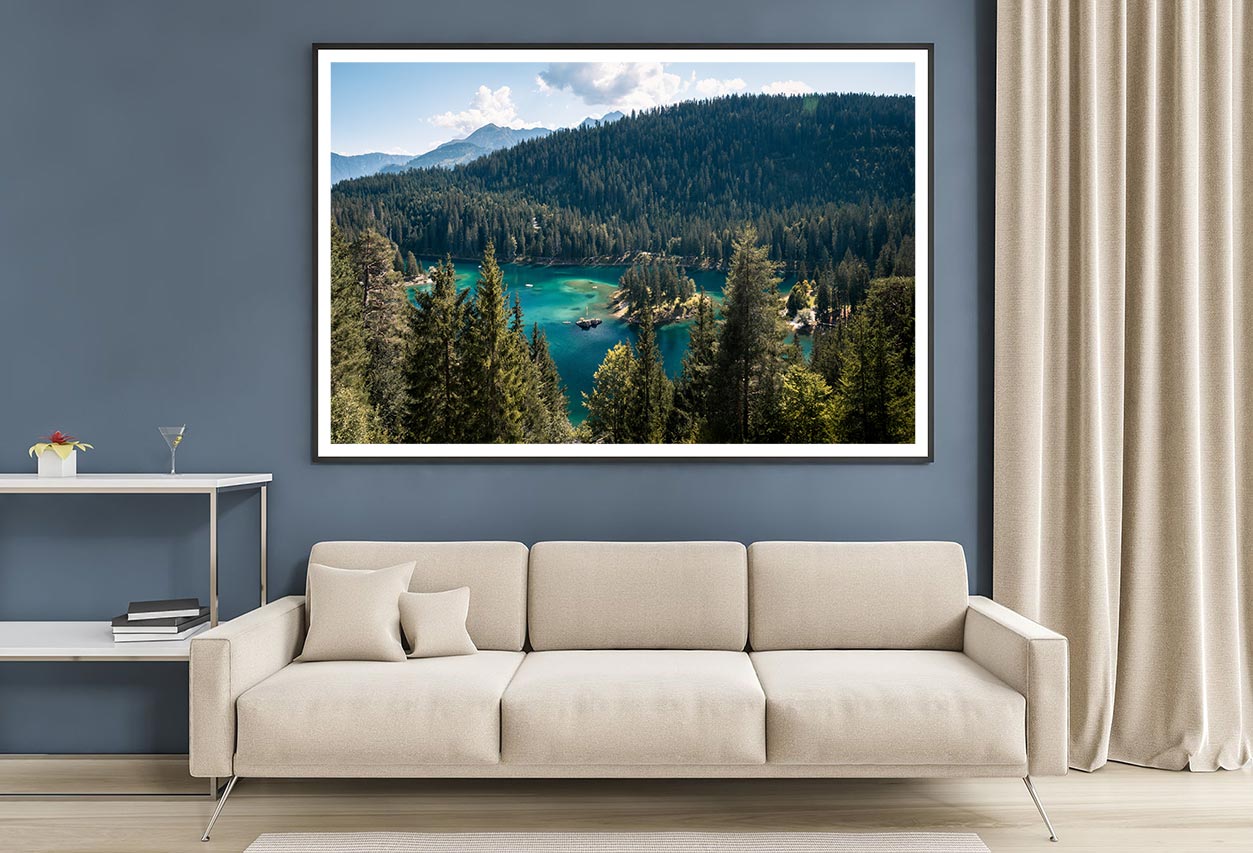 Mountain Landscapes In Switzerland Home Decor Premium Quality Poster Print Choose Your Sizes