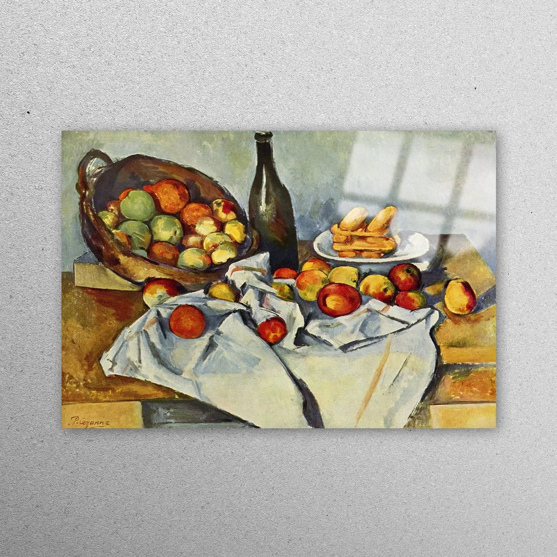 Paul Cezanne, Reproduction Acrylic Glass Print Tempered Glass Wall Art 100% Made in Australia Ready to Hang