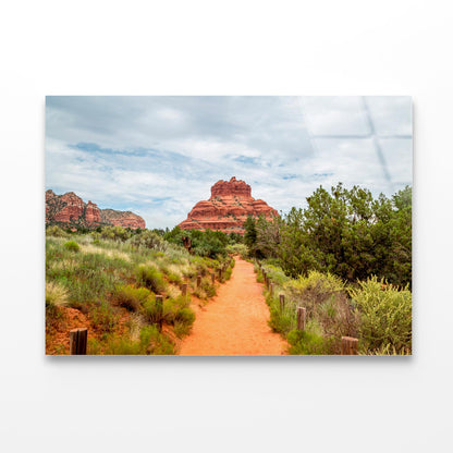 Sedona and Oak Creek Canyon Acrylic Glass Print Tempered Glass Wall Art 100% Made in Australia Ready to Hang