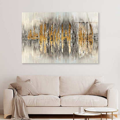 Modern Abstract Oil Painting Acrylic Glass Print Tempered Glass Wall Art 100% Made in Australia Ready to Hang