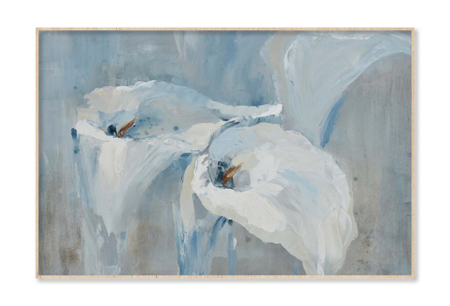 An Impression of Flowers, Calla Lily Wall Art Limited Edition High Quality Print