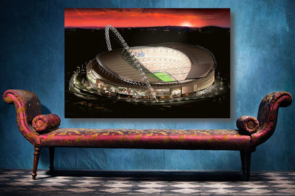 Wembley Stadium UV Direct Aluminum Print Australian Made Quality