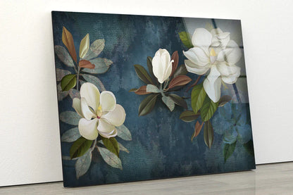 Flowers Painting UV Direct Aluminum Print Australian Made Quality