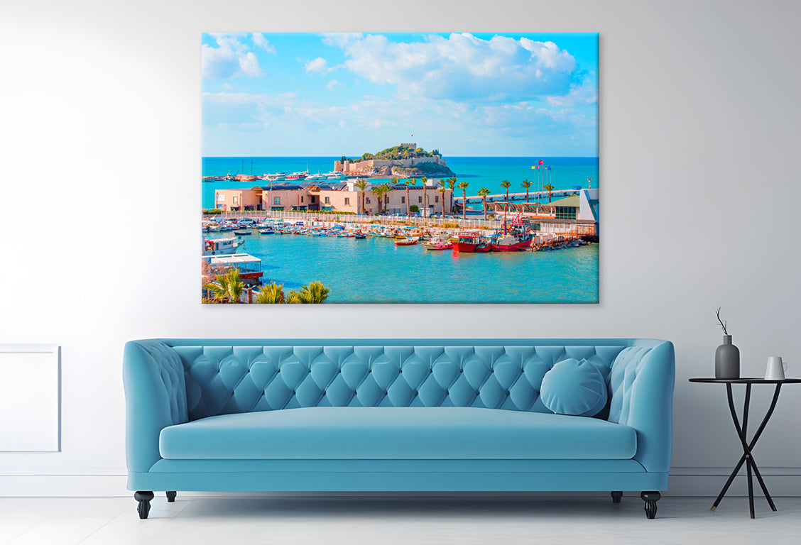 Pigeon Island Pirate Castle Wall Art Decor 100% Australian Made