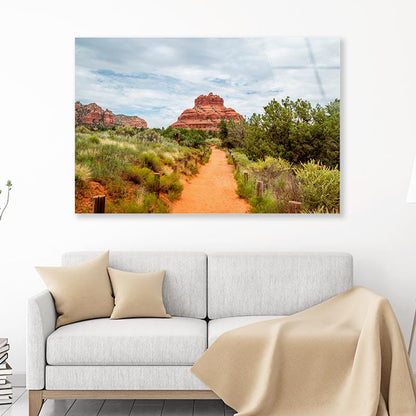 Sedona and Oak Creek Canyon Acrylic Glass Print Tempered Glass Wall Art 100% Made in Australia Ready to Hang