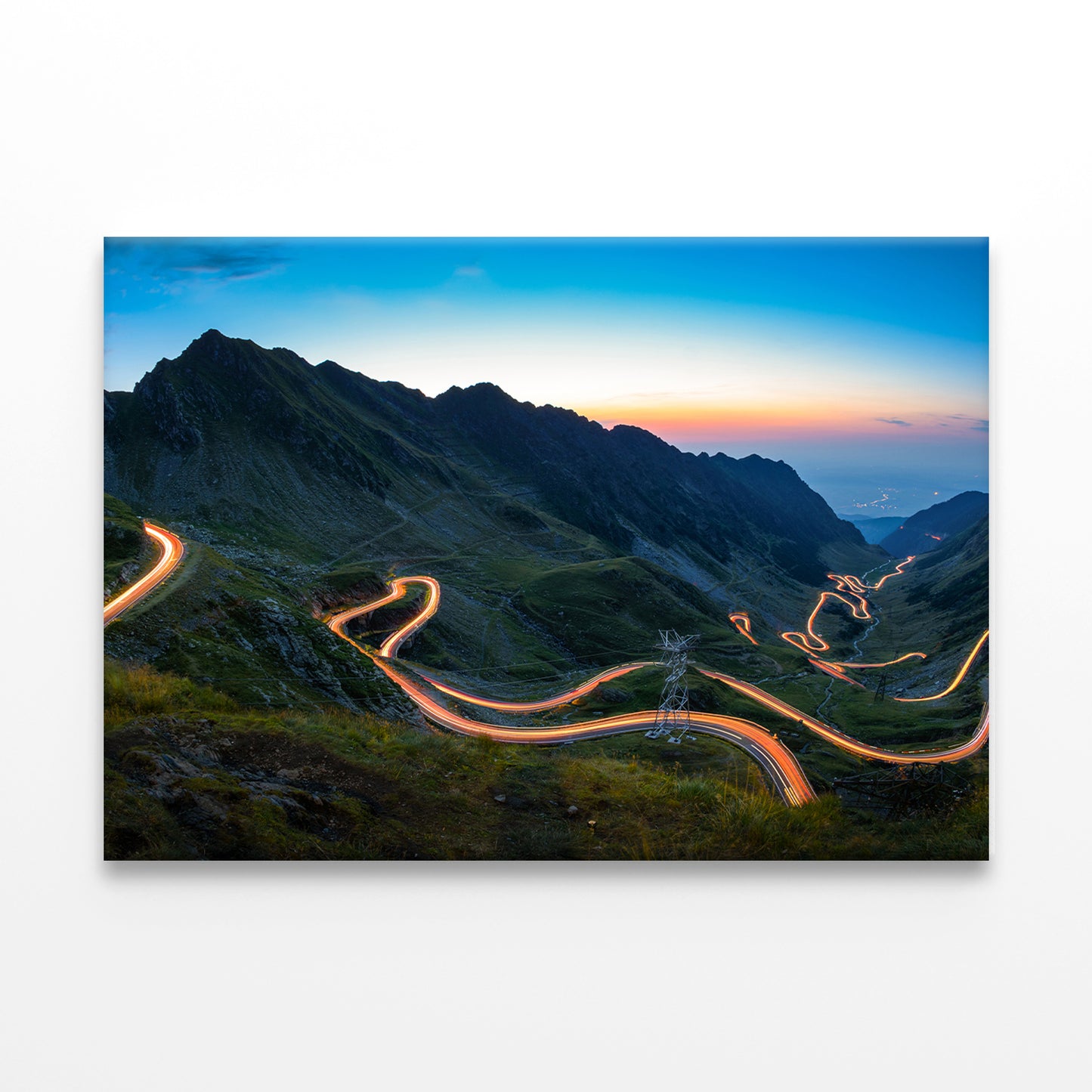 Transfagarasan Road in Romania  Wall Art Decor 100% Australian Made