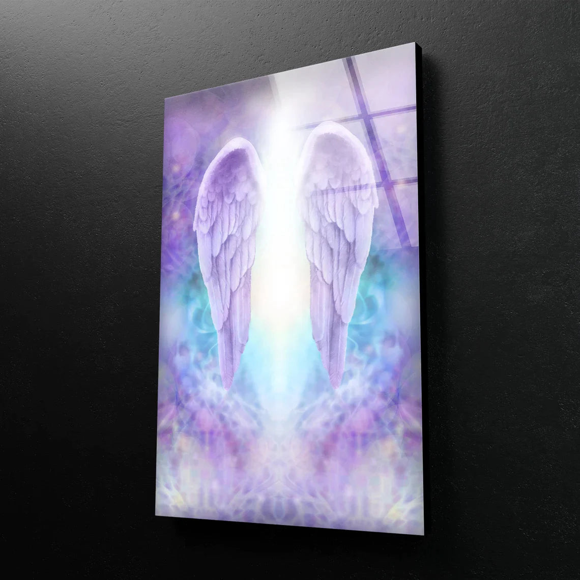 Angel Wings Colorful UV Direct Aluminum Print Australian Made Quality