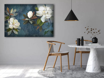 Flowers Painting UV Direct Aluminum Print Australian Made Quality