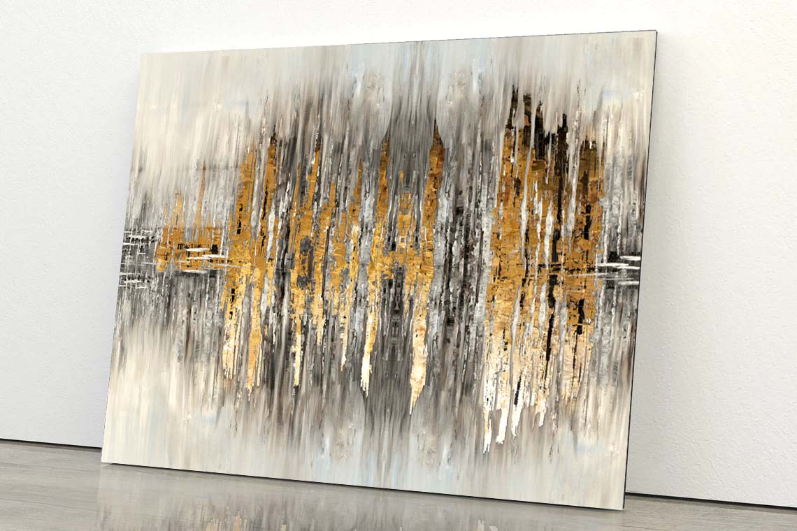 Modern Abstract Oil Painting Acrylic Glass Print Tempered Glass Wall Art 100% Made in Australia Ready to Hang