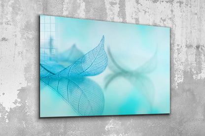 Blue Leaf Xray Digital UV Direct Aluminum Print Australian Made Quality