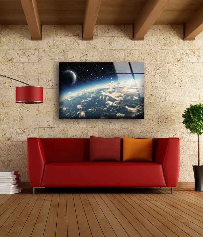 Earth & Planet Digital UV Direct Aluminum Print Australian Made Quality