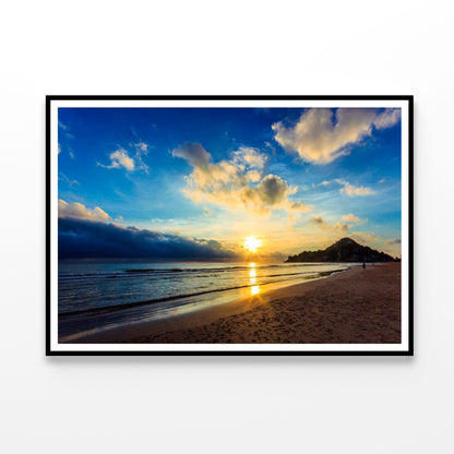 Beautiful Sunset Beach Scenery in Thailand Home Decor Premium Quality Poster Print Choose Your Sizes