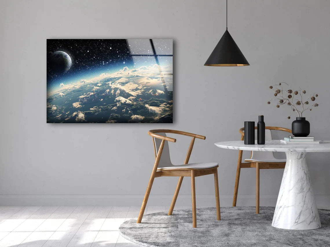 Earth & Planet Digital UV Direct Aluminum Print Australian Made Quality