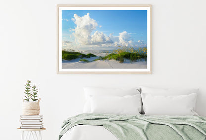 Early Morning Light on A Beautiful White Sand Beach of The Florida Gulf Coast Home Decor Premium Quality Poster Print Choose Your Sizes