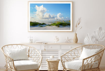 Early Morning Light on A Beautiful White Sand Beach of The Florida Gulf Coast Home Decor Premium Quality Poster Print Choose Your Sizes