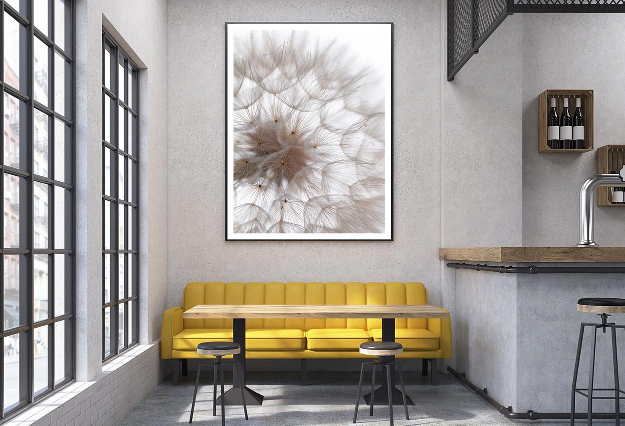 Dandelion Macro Flower Abstract Home Decor Premium Quality Poster Print Choose Your Sizes