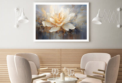 Flower Abstract Oil Painting Art Home Decor Premium Quality Poster Print Choose Your Sizes