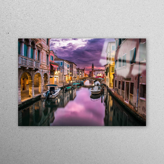 Cityscape Italy Wall Art Acrylic Glass Print Tempered Glass Wall Art 100% Made in Australia Ready to Hang