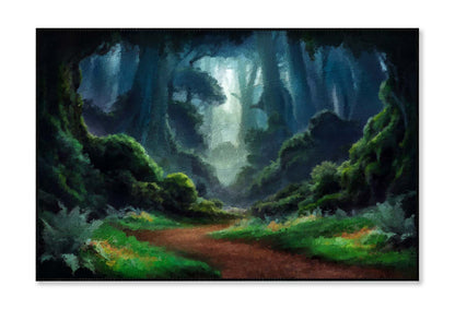 Deep Forest. Fantasy Backdrop Wall Art Limited Edition High Quality Print