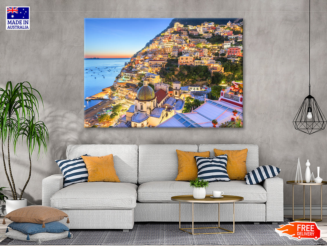 The Beautiful Coast of Amalfi Print 100% Australian Made