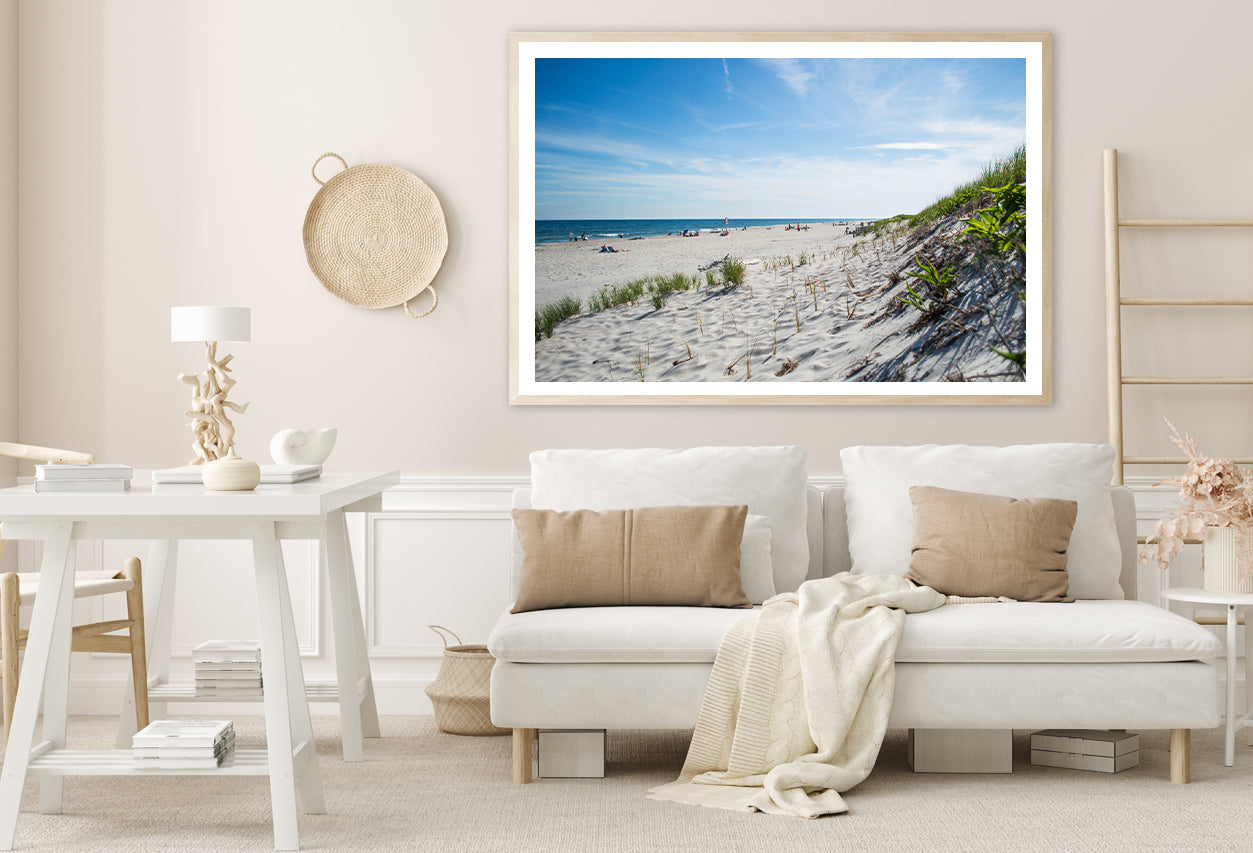 Shore of Atlantic Beach New York Home Decor Premium Quality Poster Print Choose Your Sizes