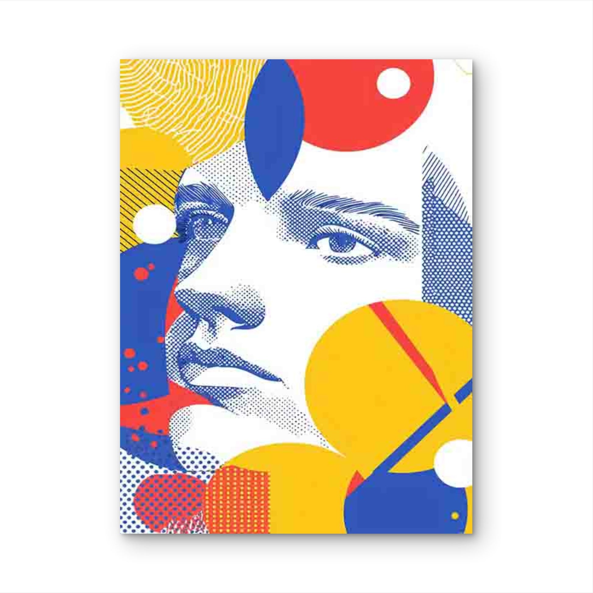 Vibrant Colorful Surreal Illustration 60x90cm Metal Print Ready to Hang - Bella Home Decor