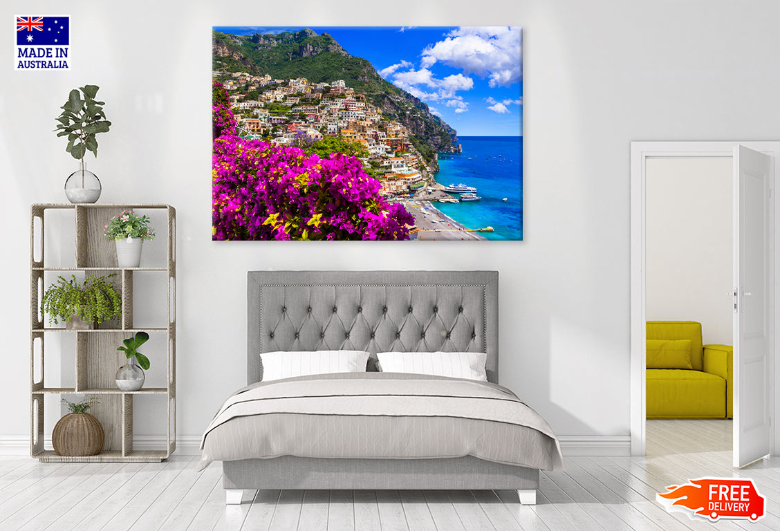 Positano village Italy Print 100% Australian Made