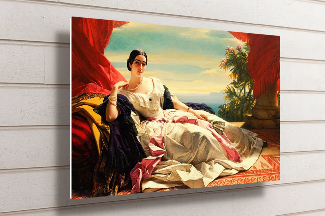 Franz Xaver Winterhalter, Leonilla UV Direct Aluminum Print Australian Made Quality