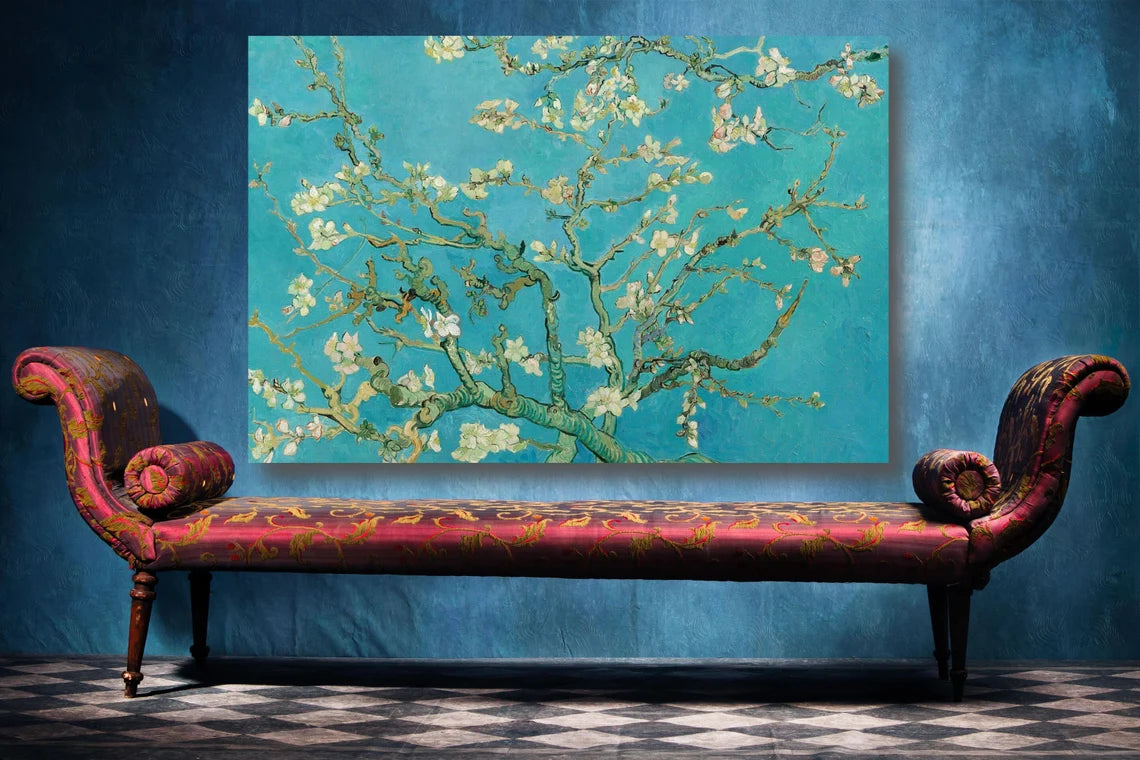 Vincent Van Gogh, Almond Blossom UV Direct Aluminum Print Australian Made Quality