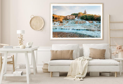 Terme Di Saturnia - Mill Waterfalls, Tuscany, Italy Home Decor Premium Quality Poster Print Choose Your Sizes