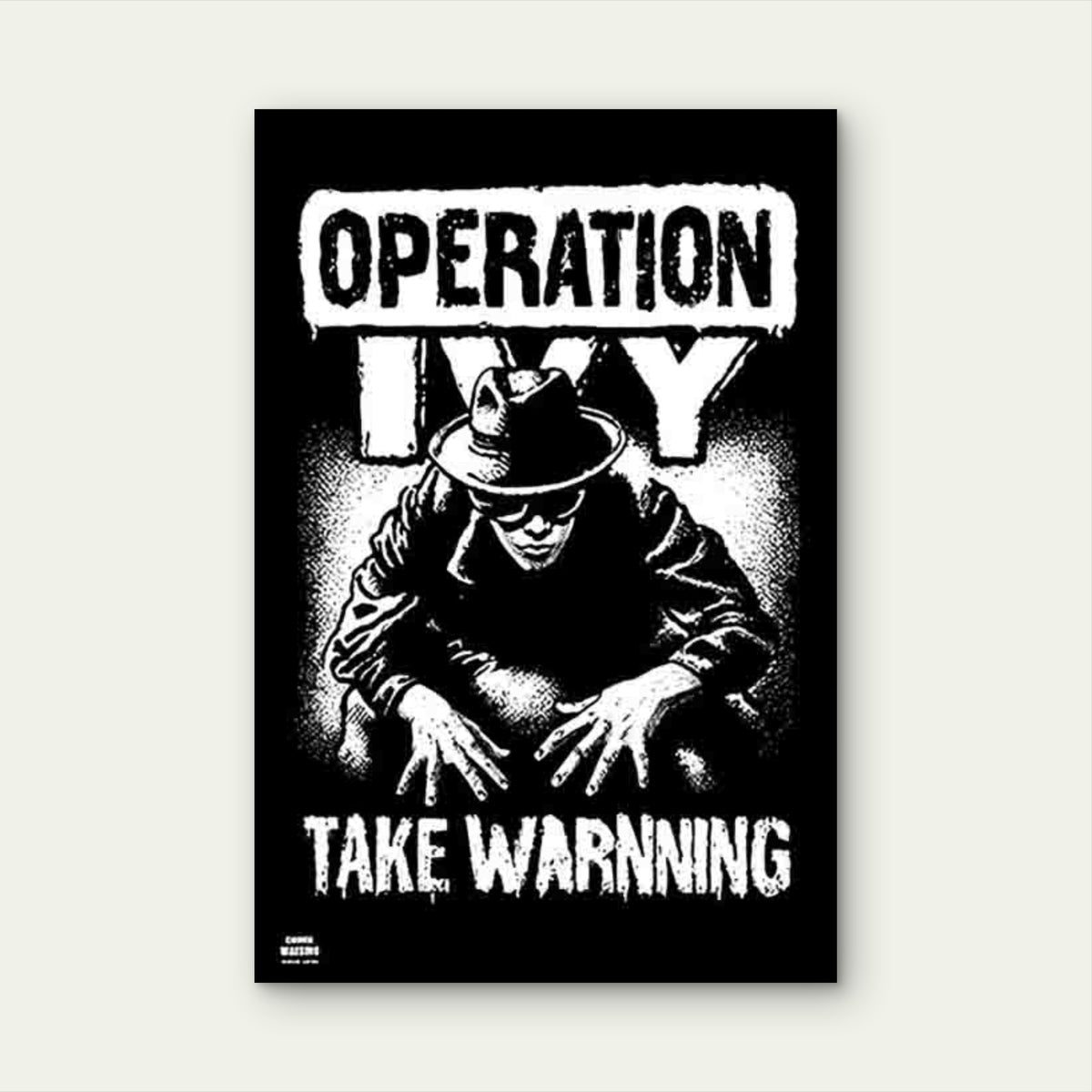 Featuring Operation Inviky Warning Metal Print Ready to Hang