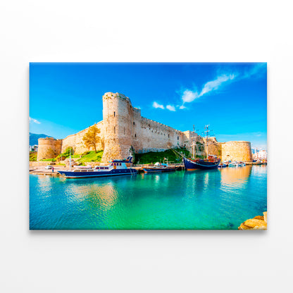 Kyrenia Castle Northern Cyprus Wall Art Decor 100% Australian Made