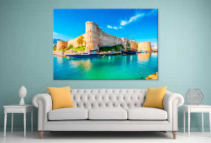 Kyrenia Castle Northern Cyprus Wall Art Decor 100% Australian Made